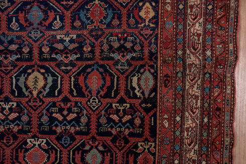 Antique Malayer Area Rug (5' x 12')